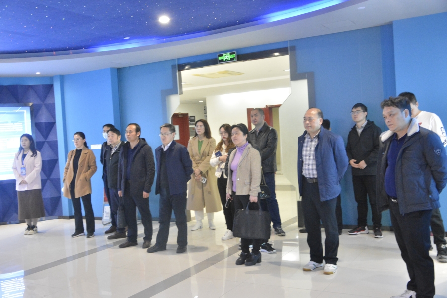 江西省国家密码管理局总工程师张颀一行赴杭州商用密码产业园调研
